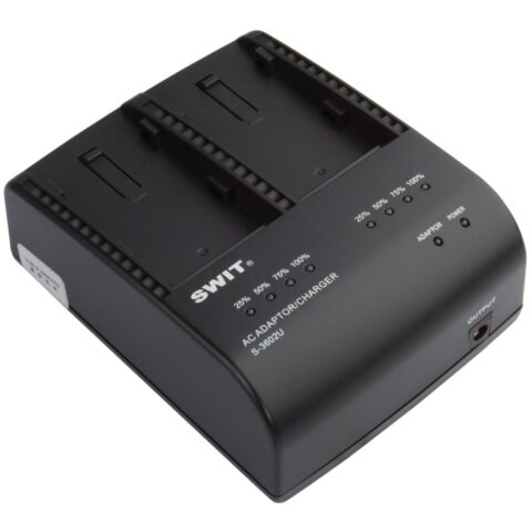 SWIT S-3602U 2-CH SONY BP-U Charger and Adapter