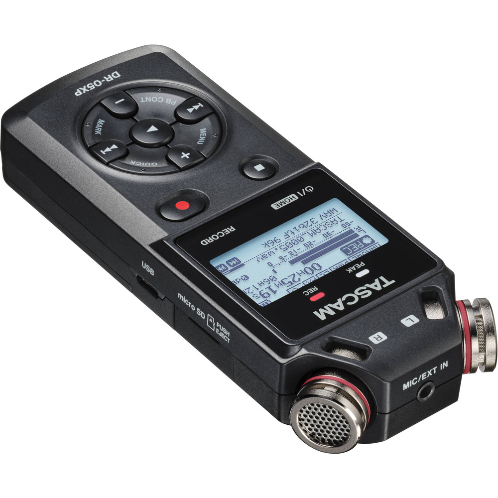 TASCAM DR-05XP 2-Channel 32-Bit Float Portable Audio Recorder, image 2