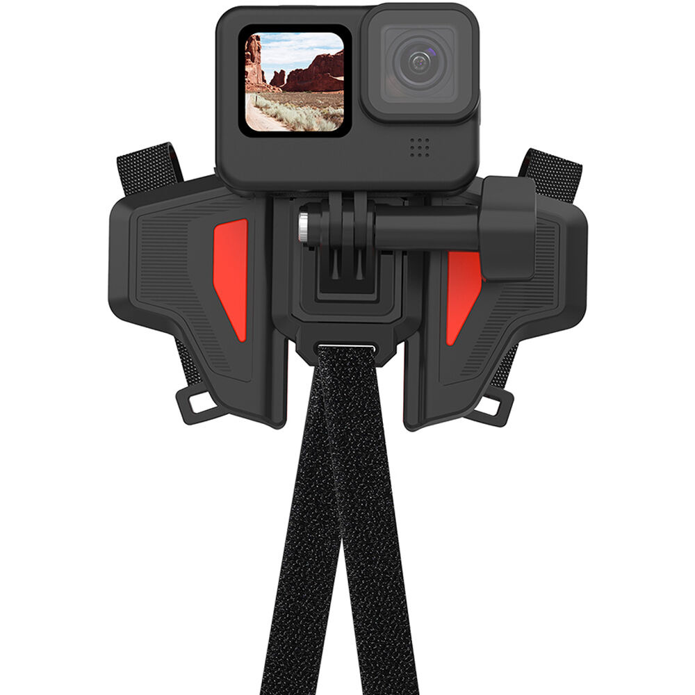 TELESIN Motorcycle Helmet Chin Mount for Action Cameras, image 4