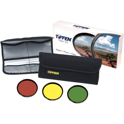 Tiffen 55mm Black & White Three Filter Kit