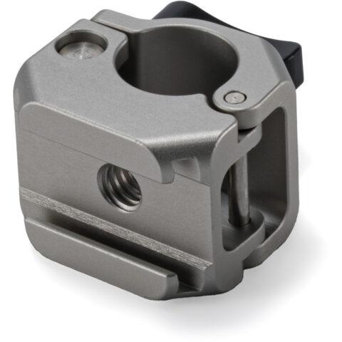 Tilta 15mm Rod Clamp Mounting Adapter with Cold Shoe (1/4"-20) (Titanium White)