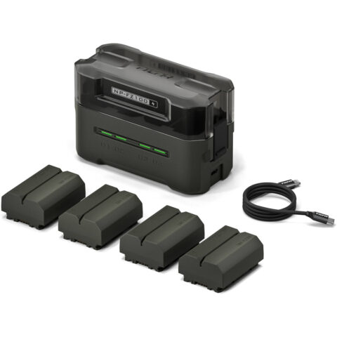 Tilta NP-FZ100 Kit with 4 Batteries and Charging Station (Green)