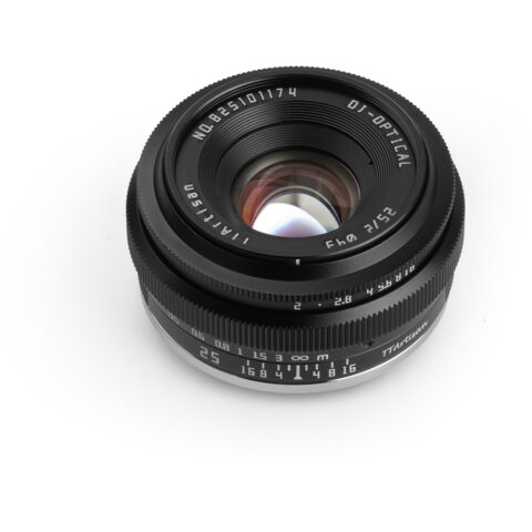 TTArtisan APS-C 25mm F2 Lens (Black, E Mount)