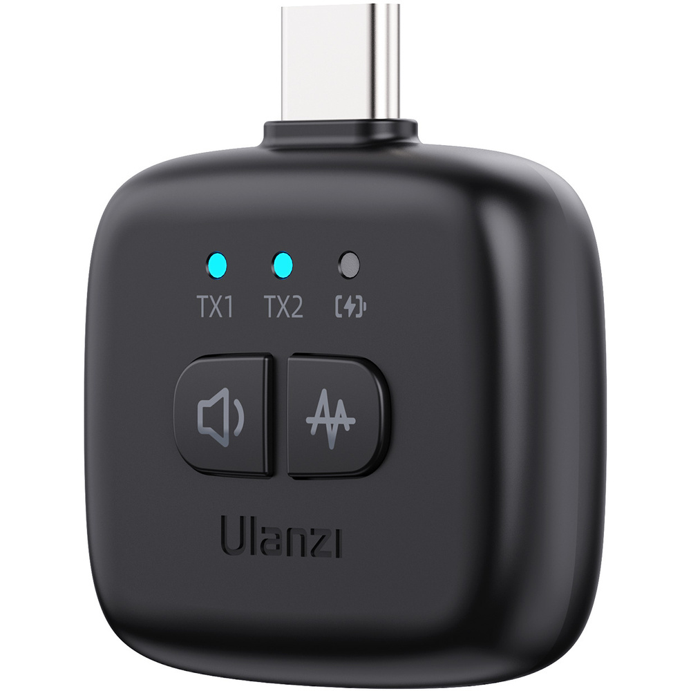 Ulanzi A30 Magic Beans Lavalier Microphone System (Black), image 2