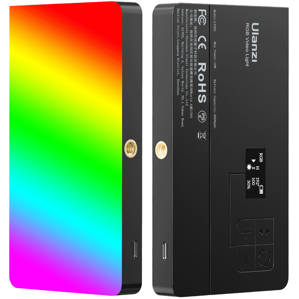 Ulanzi B01002 T002 7" RGB LED Video Light