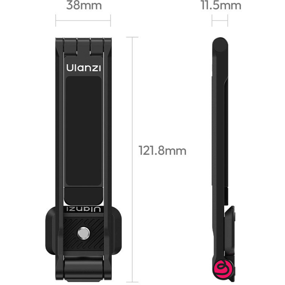 Ulanzi MA66 Magnetic Quick Release Tripod for Pocket 3/4, image 2