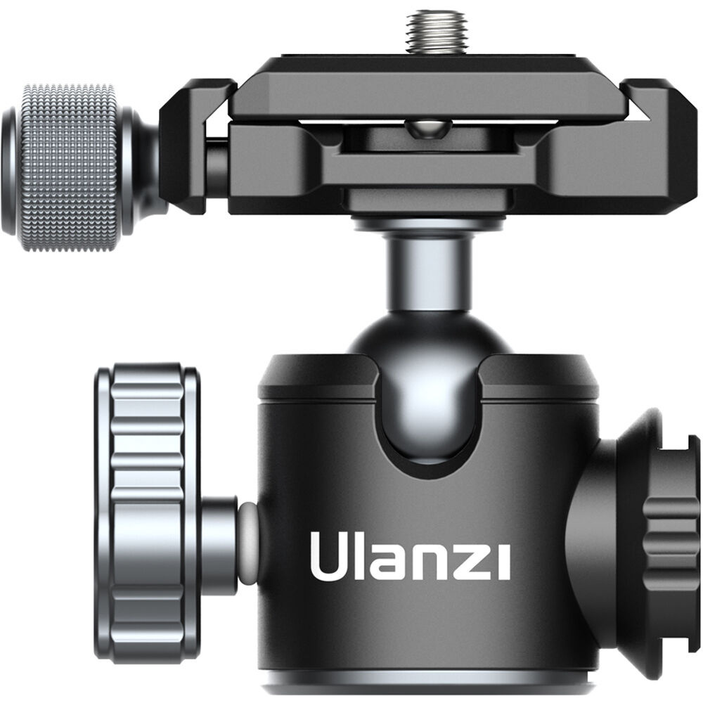 Ulanzi U-80L Side Cold Shoe Mount Ball Head with Arca-Type Quick Release, image 3