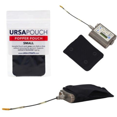 Ursa Popper Pouch (Small, Black)