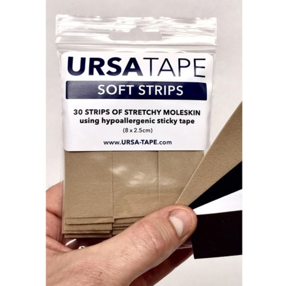 Ursa Tape - 30x Small Soft Strips for Lav Mics (Beige), image 3