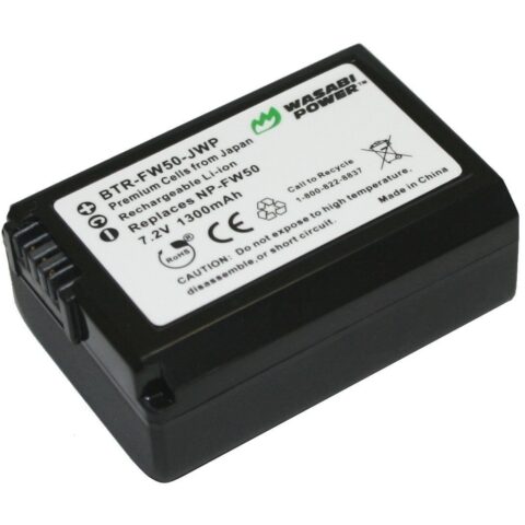 Wasabi NP-FW50 Power Battery for Sony (2 Pack)