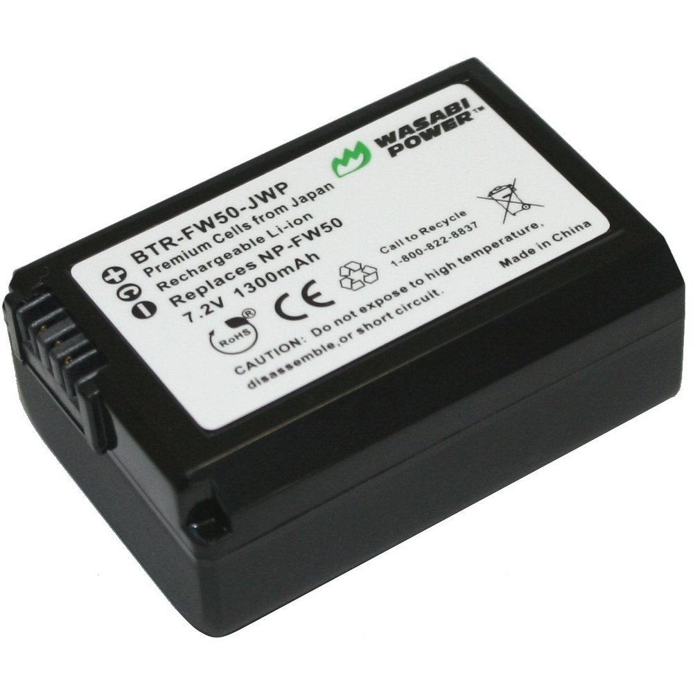 Wasabi NP-FW50 Power Battery for Sony