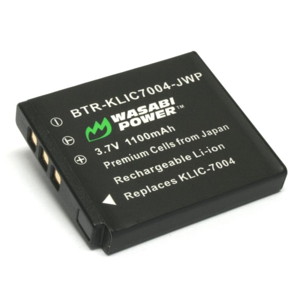 Wasabi Power Battery for Kodak KLIC-7004 Fujifilm NP-50 NP-50A Battery