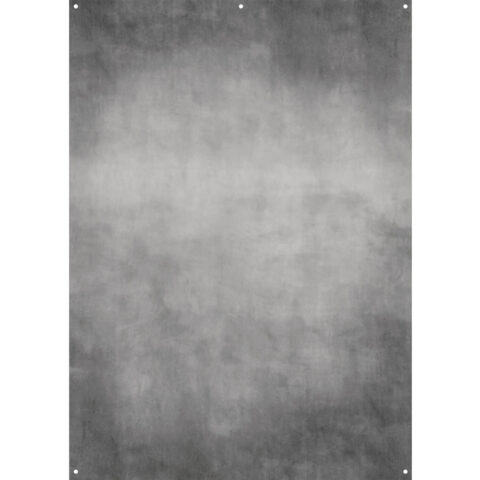 Westcott X-Drop Fabric Backdrop (Vintage Grey, 5 x 7')