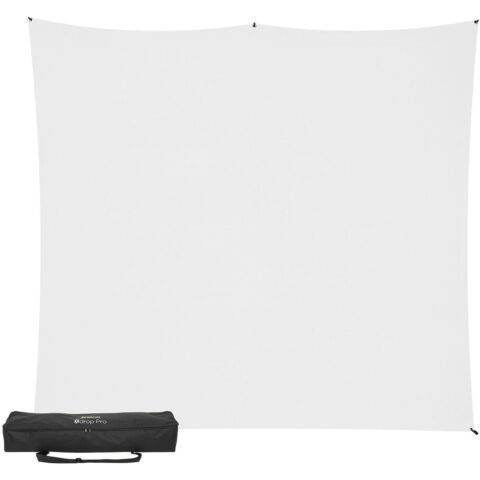 Westcott X-Drop Pro Wrinkle-Resistant Backdrop Kit (High-Key White, 8 x 8')