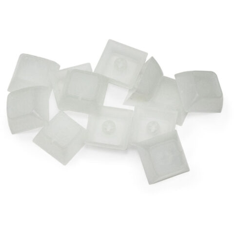 X-keys Nevwear Transparent Single Relegendable DSA Keycaps (12 Pack)