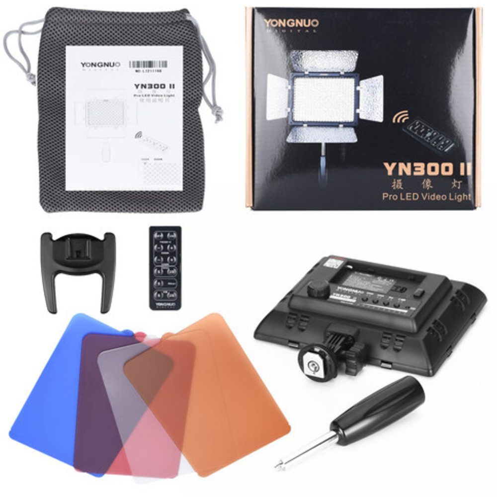 Yongnuo YN300-II 300 LED Camera / Video Light with remote, image 8