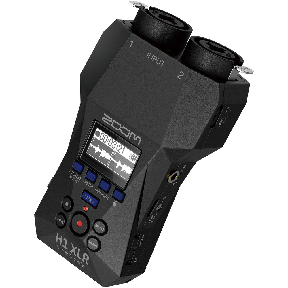Zoom H1 XLR Portable Audio Recorder for Video, image 5