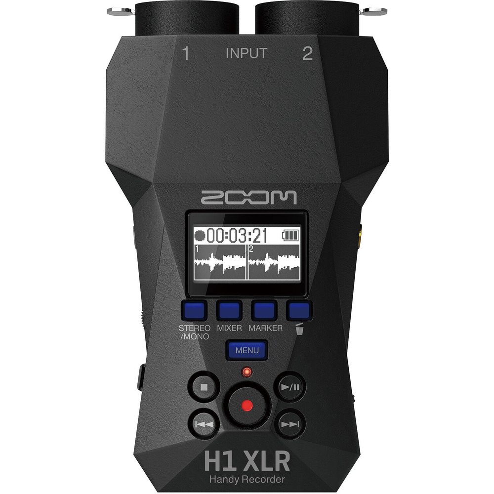 Zoom H1 XLR Portable Audio Recorder for Video, image 7