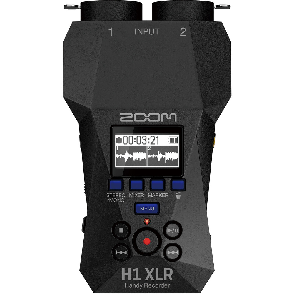 Zoom H1 XLR Portable Audio Recorder for Video, image 8